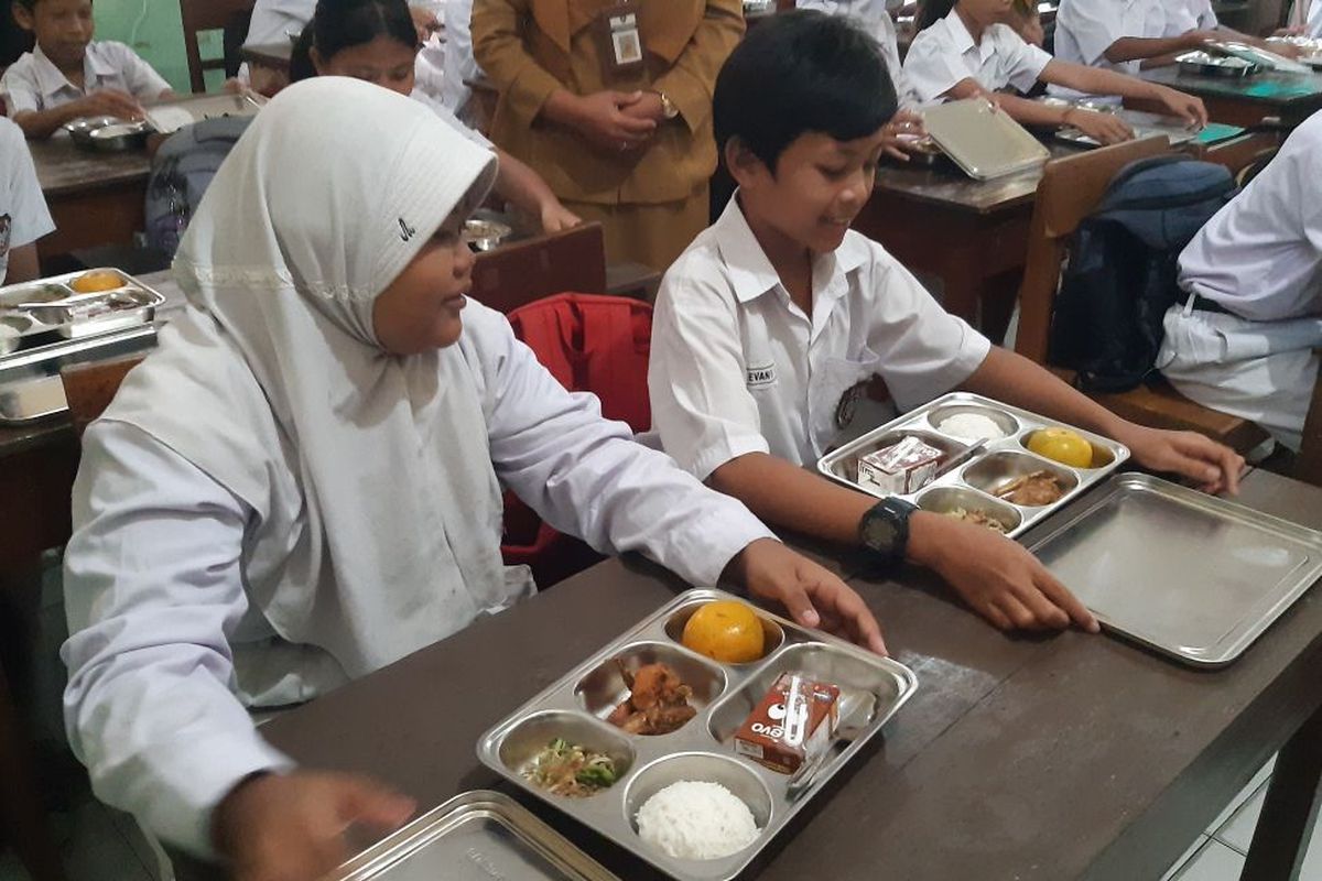 Susu dalam Program Makan Bergizi Gratis di Solo Hanya Diberikan 2 Kali Tiap Pekan