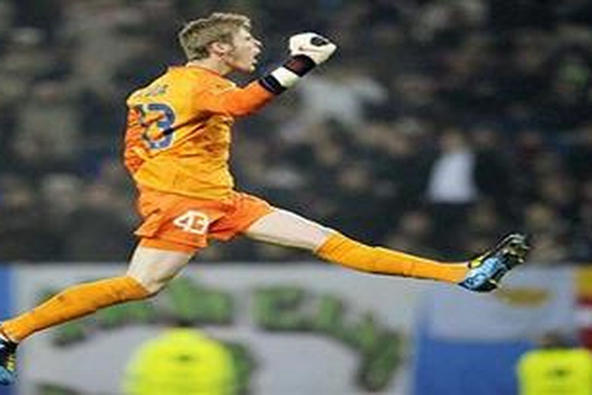 Kiper Atletico Madrid, David De Gea.