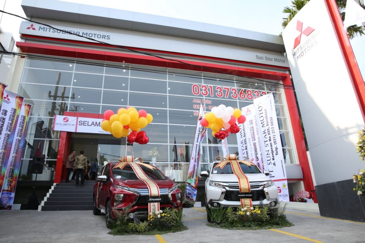 Mitsubishi meresmikan diler ke 116 di Kenjeran Surabaya