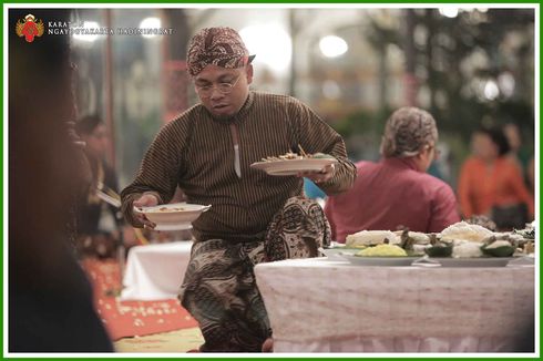 Mengenal Ladosan, Penyajian Makan ala Keraton di Pernikahan Kaesang Erina