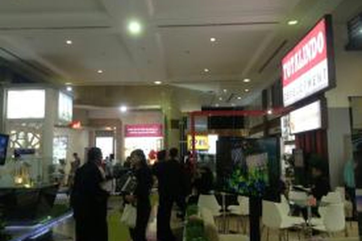 Pameran properti Real Estat Ekspo 2015 di Jakarta Convention Center, Senayan, Sabtu (14/11/2015).