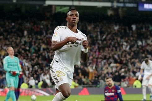 Real Madrid Vs Barcelona, Vinicius Junior Pecahkan Rekor Messi di El Clasico