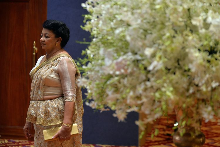 Mantan Ibu Negara Sri Lanka Ditangkap, Diduga Selewengkan Dana Amal