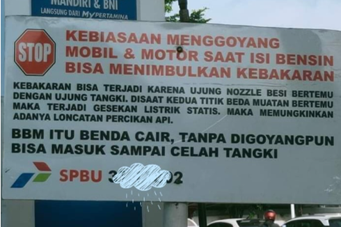 Penjelasan Pertamina soal Larangan Menggoyang Mobil dan Motor Saat Isi BBM