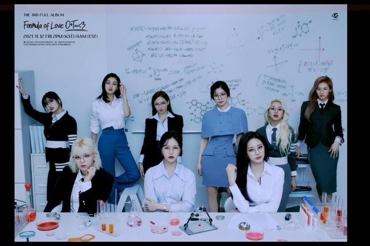 Album baru TWICE, Formula of Love: O+T=3.