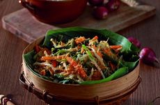 Resep Urap Sayur Bumbu Kuning, Pendamping Ikan Bakar