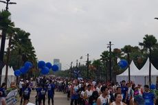 Langit Mendung Tak Surutkan Semangat Peserta Jakarta Marathon 2018
