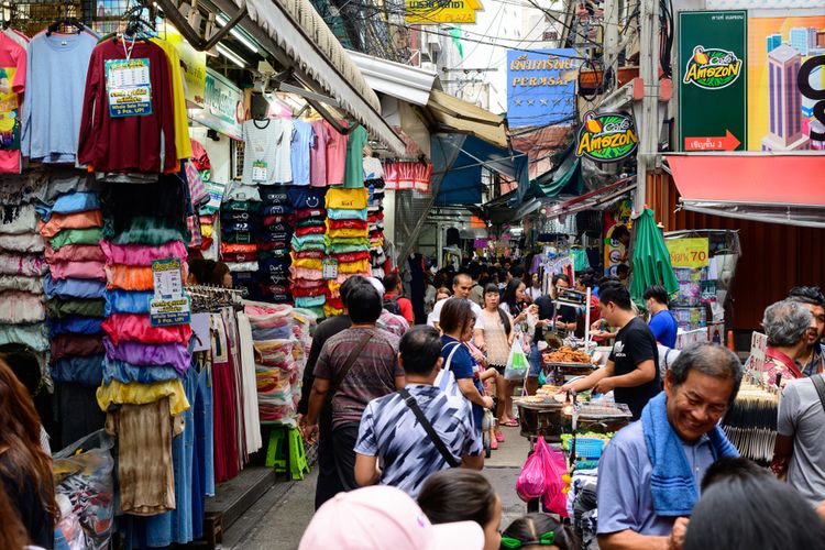 Pratunam Market Bangkok Thailand