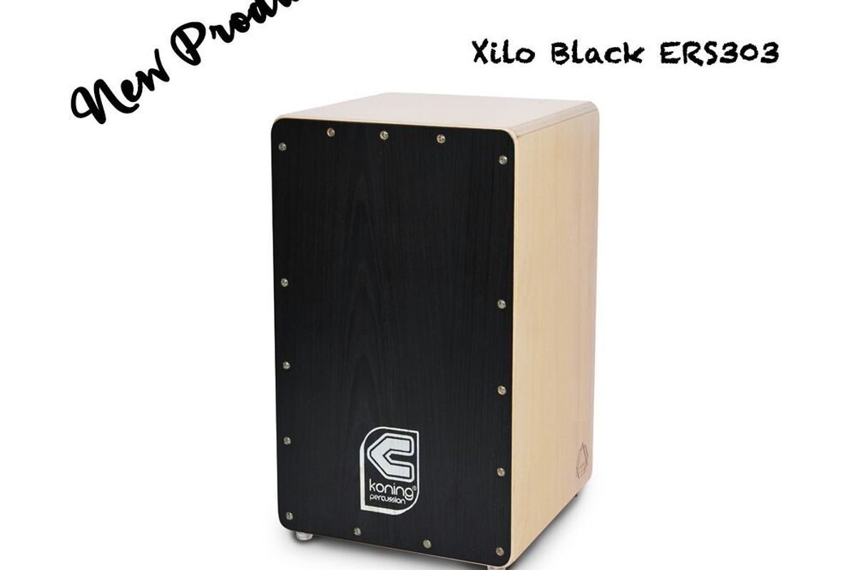 Produk cajon produksi Koning Percussion.