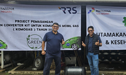 Dukung Pencapaian NZE, PGN Pasang Converter Kit BBG di 67 Taksi Online
