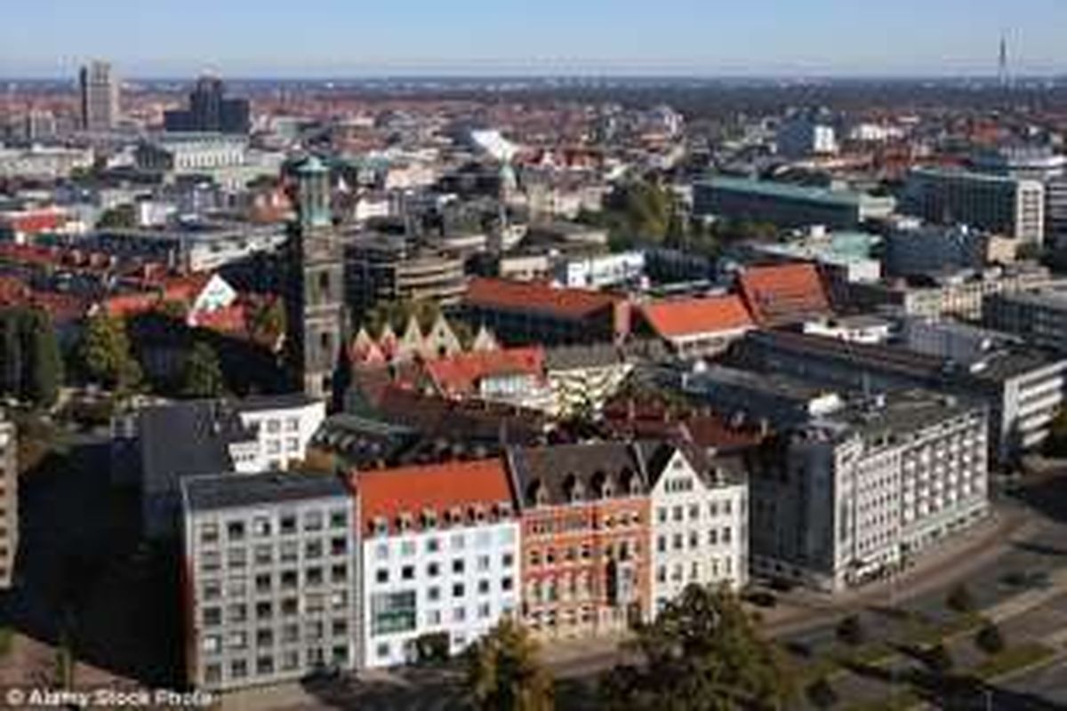 Kota Hanover, Jerman.