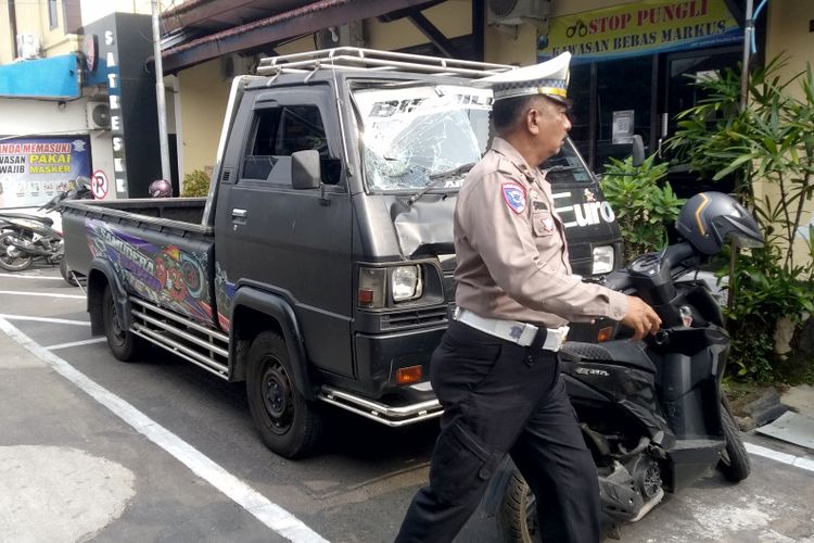 Tertangkap, Pelaku Tabrak Lari Penyeberang Jalan di Blitar Sembunyikan Pikap di Kadang ayam