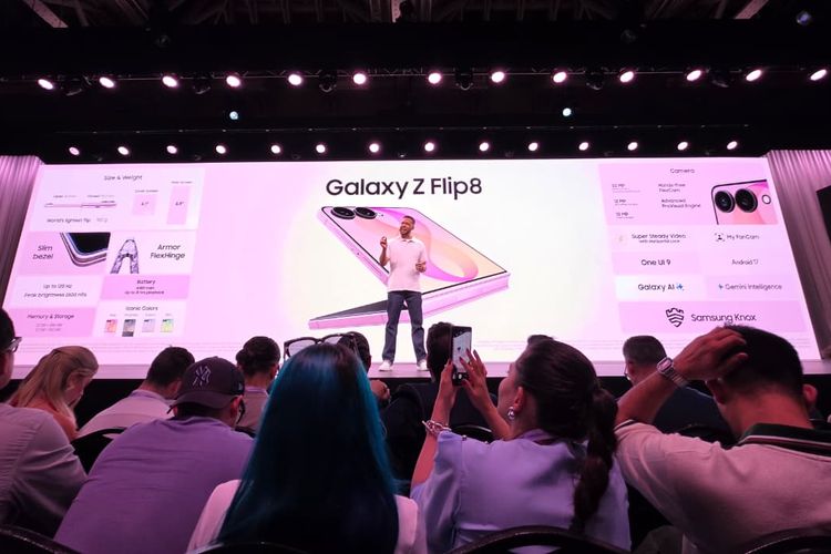 Samsung Galaxy Z Flip 8 Resmi dengan Bodi Lebih Tipis dan AI-native FlexWindow