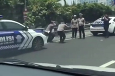 Ini Penyebab Dua Polisi Dihukum Squat Jump di Bahu Jalan Tol