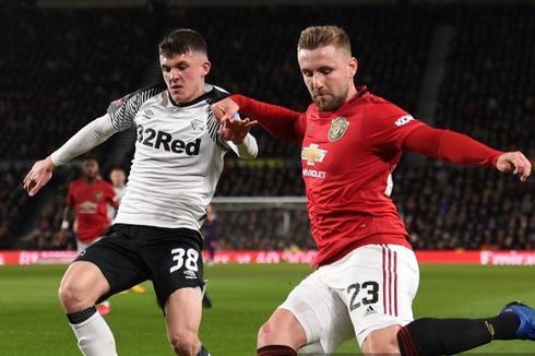 Derby County Vs Man United, Shaw Tak Terima jika Golnya Diklaim Lingard