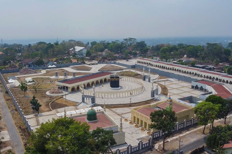 Kompleks Wisata Edukasi Religi di Boyolali yang masih belum dibuka untuk umum, Rabu (25/10/2023).
