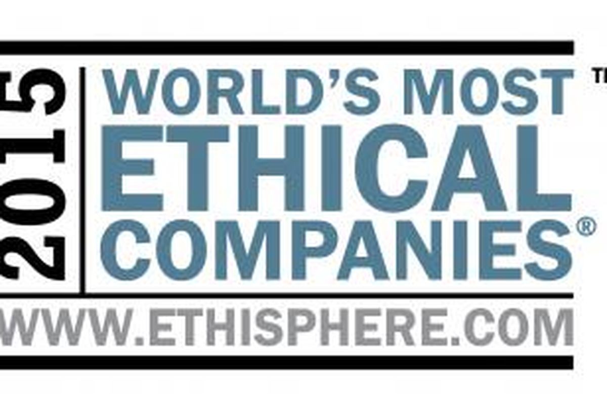 World’s Most Ethical Company 2015 oleh Ethisphere Institute