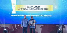 Diskominfotik Jakarta Juara Umum AMH Ketiga Kali, Sabet Enam Penghargaan