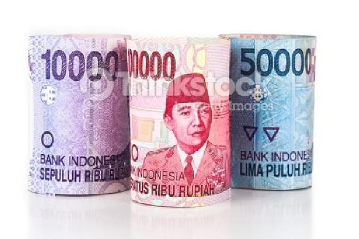 Ilustrasi rupiah.