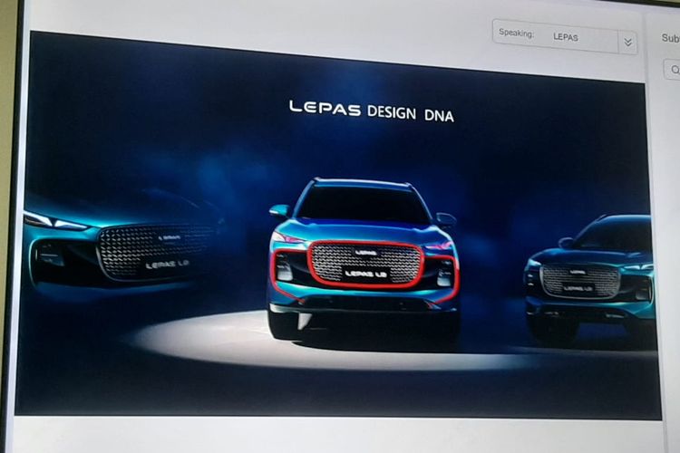 Presentasi Lepas, merek baru dari Chery