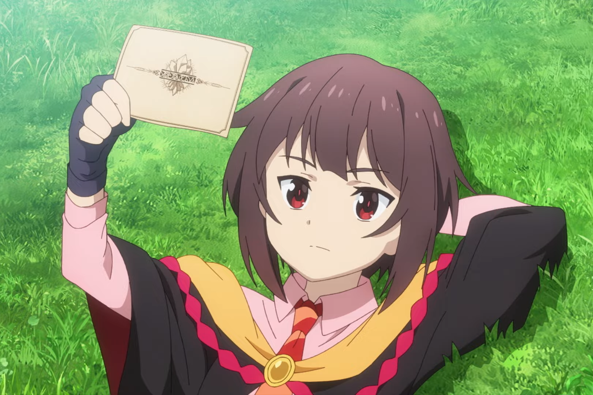 Tokoh dalam anime KonoSuba: An Explosion on This Wonderful World!, Megumin.
