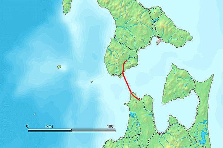 Menguhubungkan dua pulau