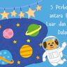 5 Perbedaan antara Planet Luar dan Planet Dalam