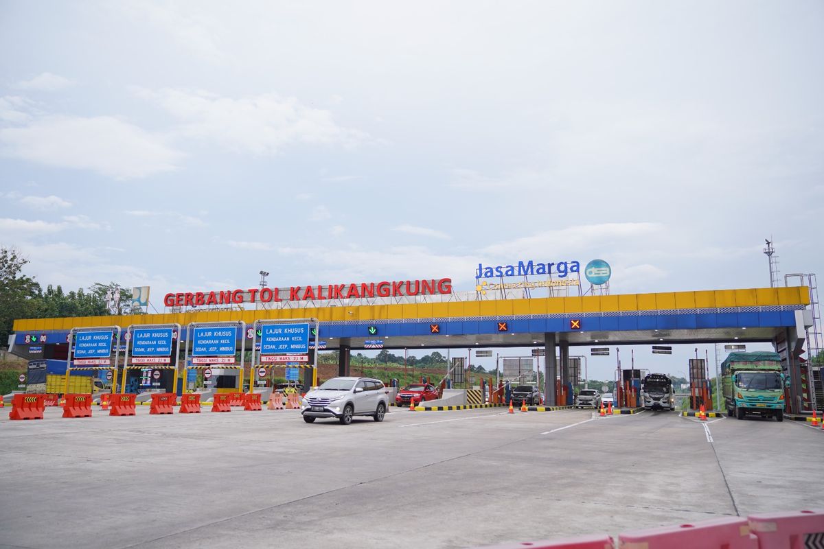 Diskon tarif tol arus balik Lebaran 2025.