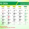 Daftar Tanggal Merah Juni 2026 Lengkap dengan Potensi Long Weekend
