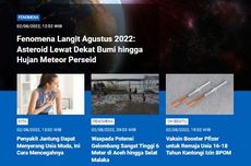 [POPULER SAINS] Fenomena Langit Agustus 2022 | Penyakit Jantung Usia Muda | Waspada Gelombang Tinggi | Vaksin Booster Pfizer untuk Remaja