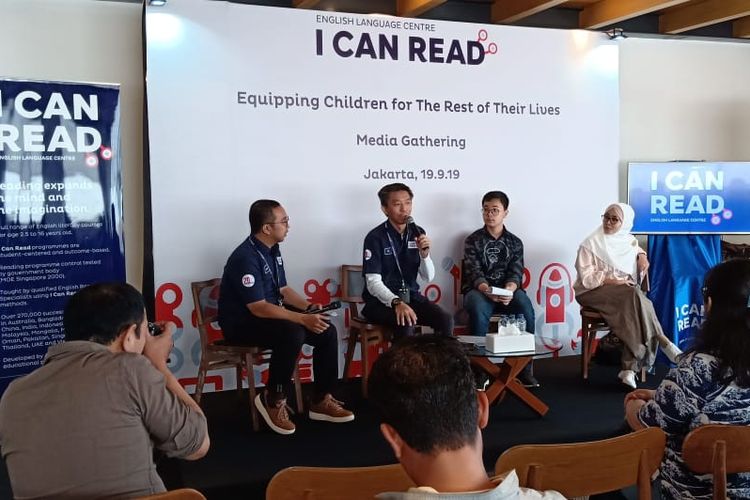 Diskusi yang diadakan I Can Read bersama awak media dan digelar di Jakarta (19/9/2019) mengangkat tema Equipping Children in The Rest of Their Lives.