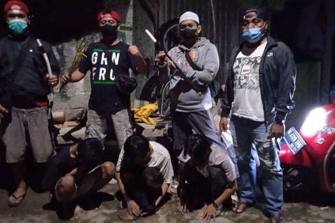 4 Pemuda Ditangkap Saat Cari Musuh untuk Tawuran di Cipayung