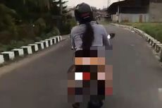 Heboh Video Seorang Mirip Perempuan Pamer Celana Dalam Saat Naik Motor, 2 Pelaku Ditangkap dan Ternyata Laki-laki