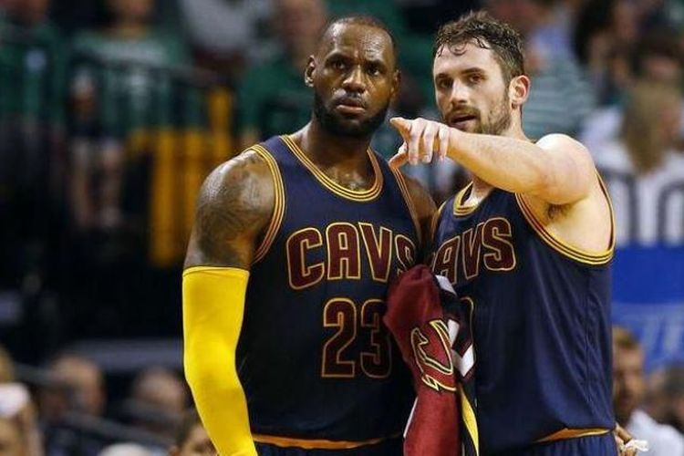 LeBron james dan Kevin Love