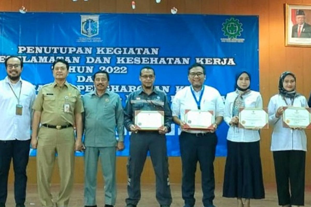 PGE meraih penghargan K3 dari Kemenaker dengan penilaian dan audit dari Dinas Tenaga Kerja DKI Jakarta.