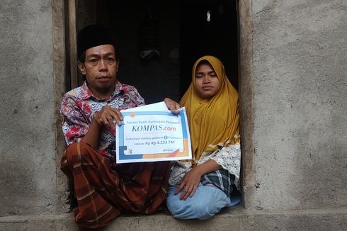 Sahnan, Guru Ngaji Penyandang Disabilitas di Lombok Tengah: Terima Kasih, Pembaca Kompas.com...