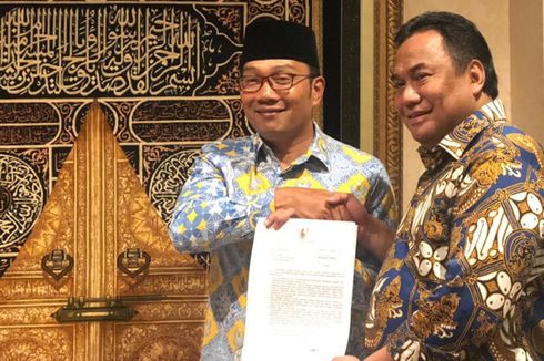 Bertemu Rahmat Gobel, Ridwan Kamil Sampaikan Aspirasi Demo Mahasiswa di Bandung