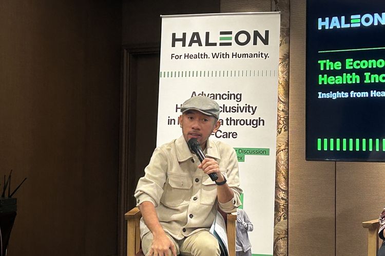 Dosen Departemen Kependudukan dan Biostatistika, Fakultas Kesehatan Masyarakat, Universitas Indonesia Dr. Wahyu Septiono, S.K.M., M.I.H. dalam Diskusi Media terkait laporan Health Inclusivity Index (HII) 2025 di Jakarta Pusat, Kamis (18/12/2025).