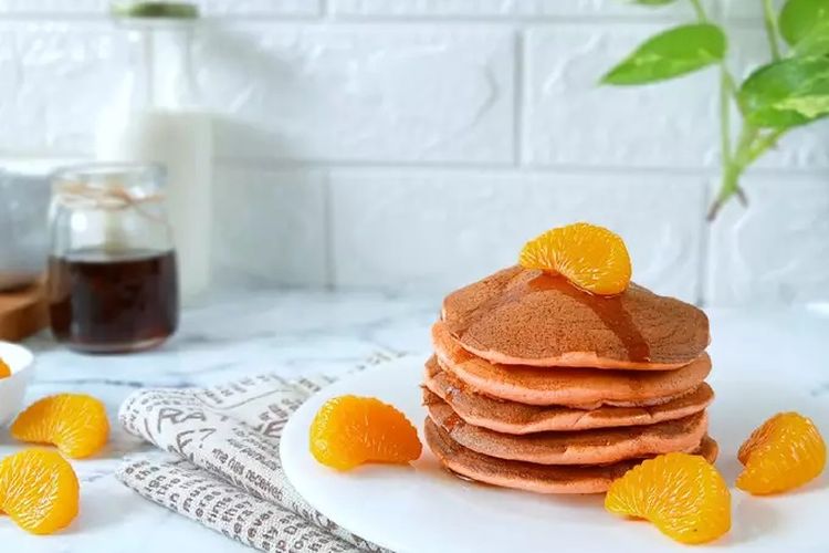 Japanese Velvet Souffle Pancake.