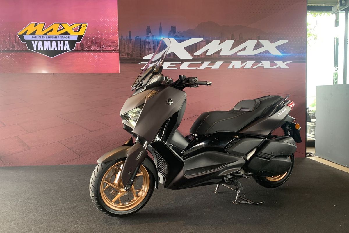 Yamaha XMAX 250 Tech Max meluncur pada 9 Desember 2023