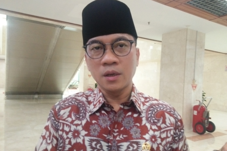 Ketua DPP Partai Amanat Nasional (PAN) Yandri Susanto di Kompleks Parlemen, Senayan, Jakarta, Rabu (5/2/2020).