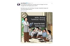 Ucapkan Selamat Hari Kartini, Ini Pesan Jokowi untuk Perempuan Indonesia