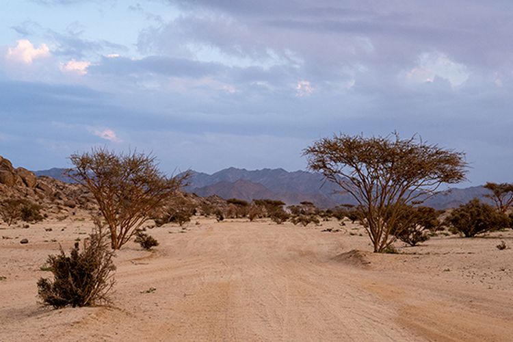 Moon Valley di Kota Jeddah, Arab Saudi.