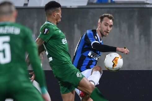 Ludogorets Vs Inter, Godin Puji Gol Perdana Eriksen bersama Nerazzurri