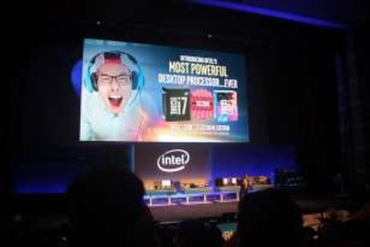 Peluncuran Intel Core i7 Processor Extreme Edition dalam Computek 2016 Taipei