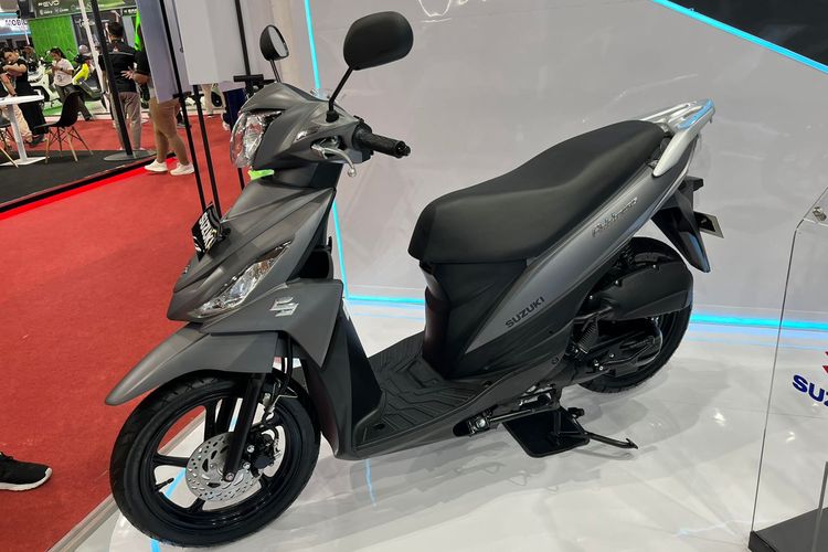 Suzuki Address 2025 pakai Rear Carrier model Eropa di PRJ 2025