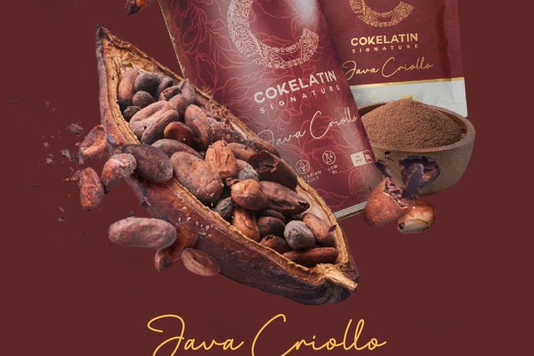 Minuman bubuk Cokelatin varian Java Criollo dalam kemasan kaleng