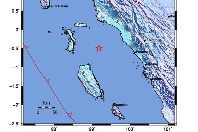 Gempa M 5,1 Guncang Mentawai, BMKG: Tak Berisiko Tsunami