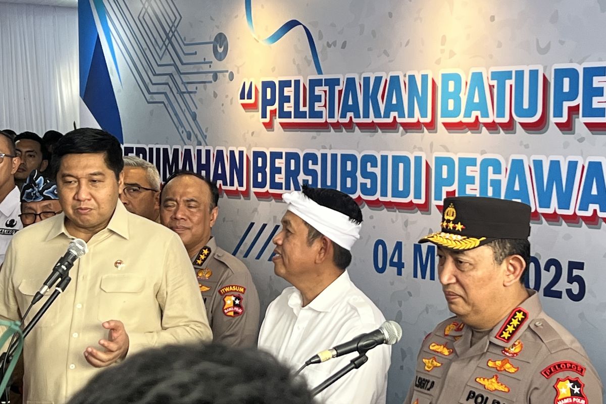 Sah, Ara Bangun 300 Rumah Subsidi bagi Polri di Karawang