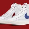 Sneaker Nike Blazer Mid ‘77 Pakai Swoosh Kulit Ular Merah-Biru